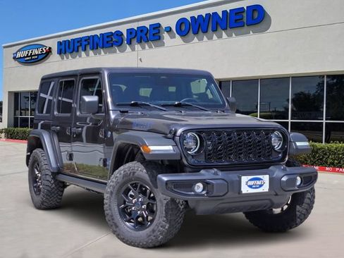 Used 2025 Jeep Wrangler Unlimited Sport S 4xe AWD/4WD image 1