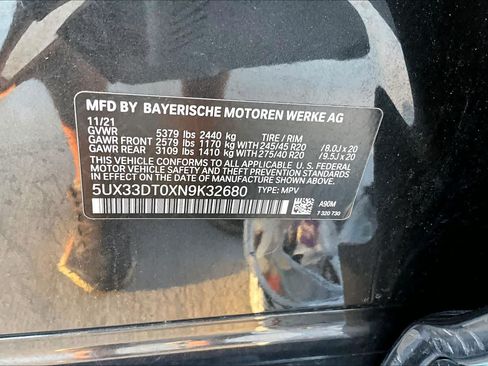 Used 2022 BMW X4 xDrive30i w/ Parking Assistance Package AWD/4WD image 35