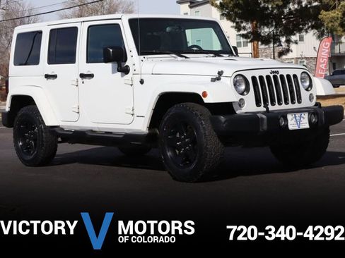 Used 2015 Jeep Wrangler Unlimited Sahara image 1