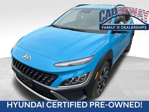 Certified 2022 Hyundai Kona Limited w/ Cargo Package image 1