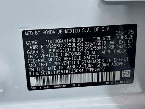 New 2026 Honda HR-V Sport image 30