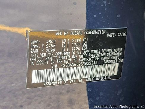 New 2025 Subaru Legacy Sport image 27