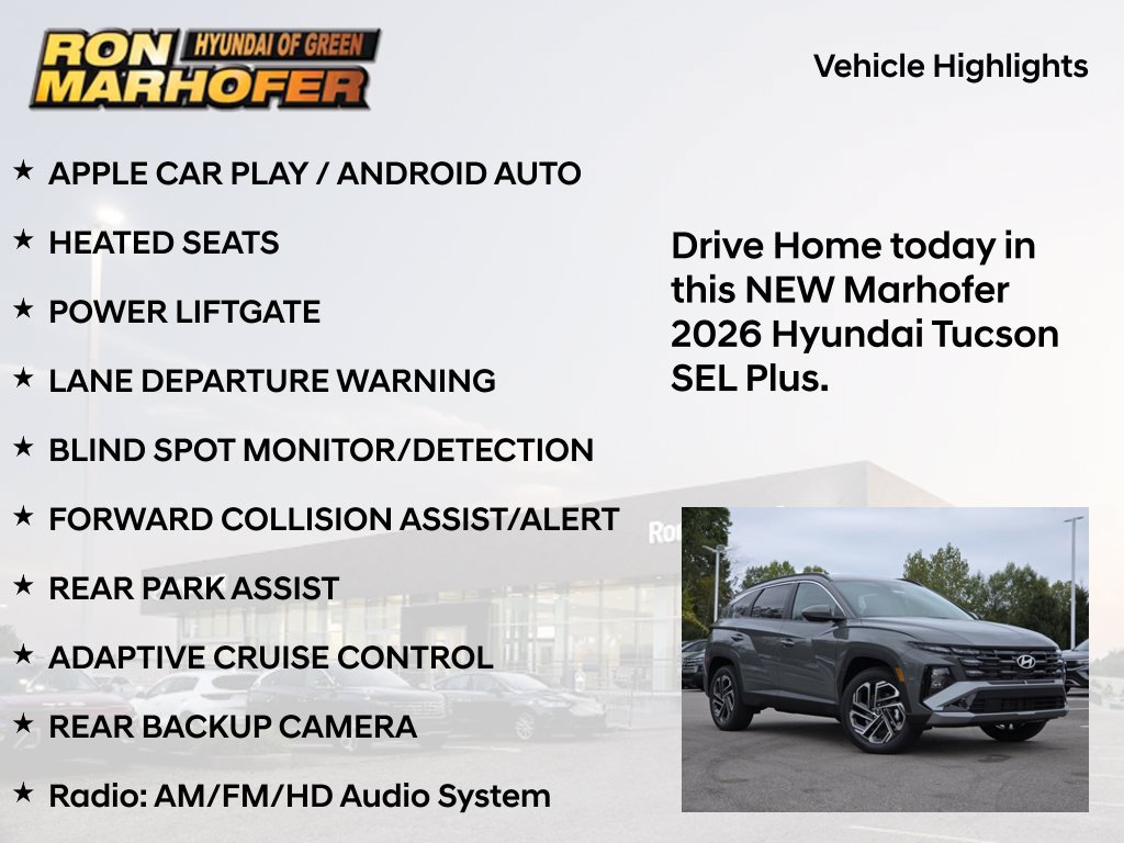 New 2026 Hyundai Tucson SEL Plus AWD/4WD image 15