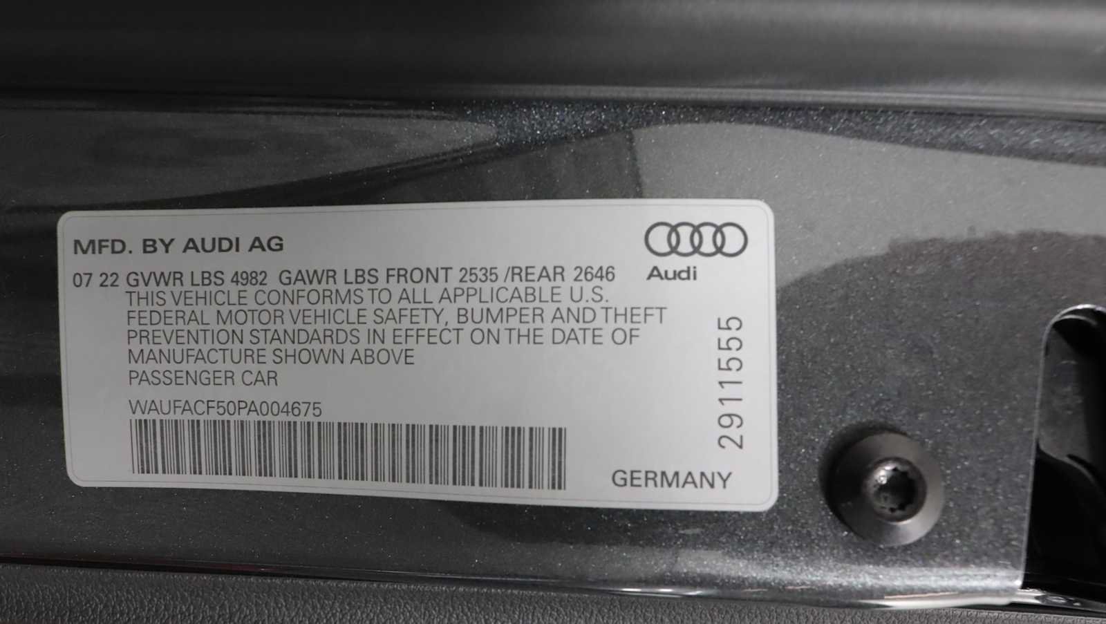 Used 2023 Audi A5 2.0T Premium Plus w/ Premium Plus AWD/4WD image 33
