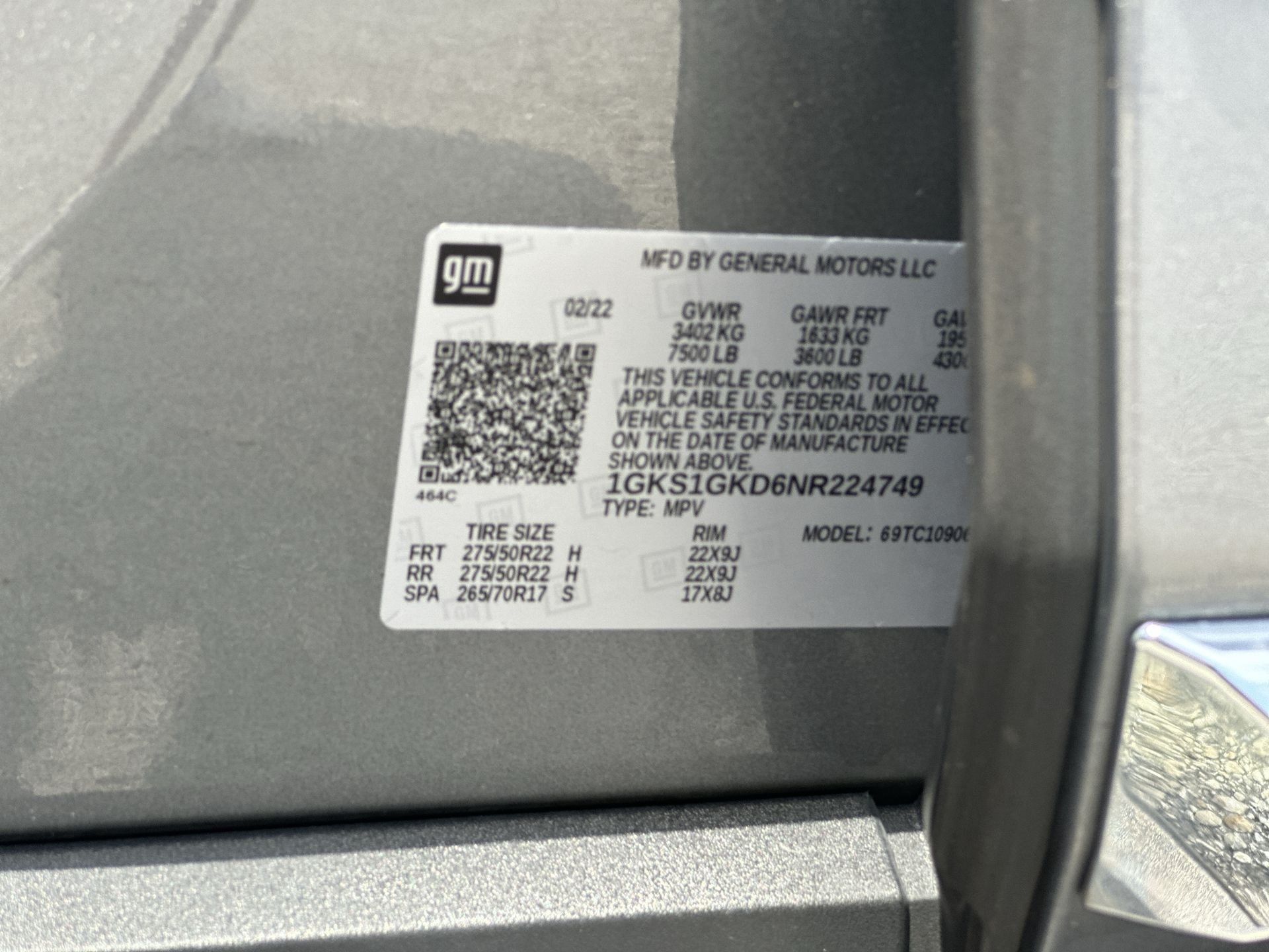 Certified 2022 GMC Yukon XL SLT w/ SLT Luxury Package RWD image 33