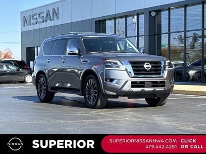 Certified 2024 Nissan Armada Platinum w/ Captain's Chairs Package