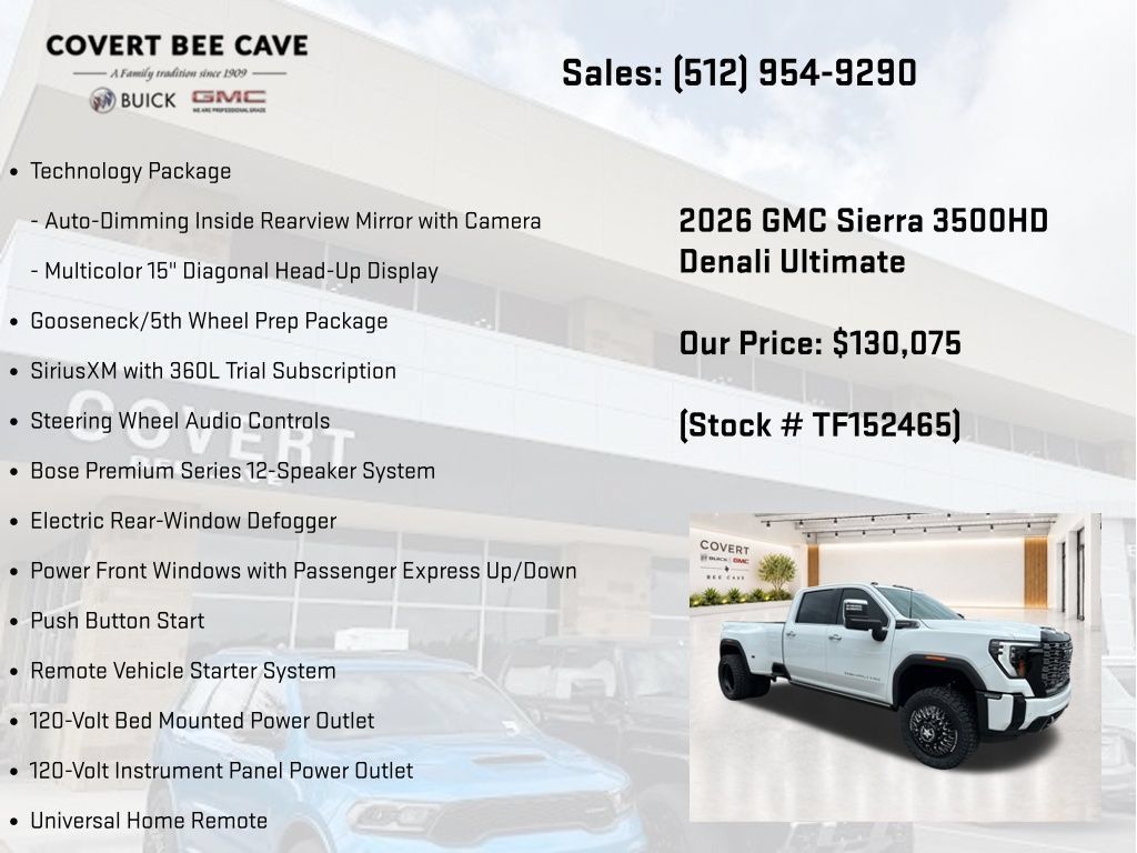 New 2026 GMC Sierra 3500 Denali Ultimate AWD/4WD image 26
