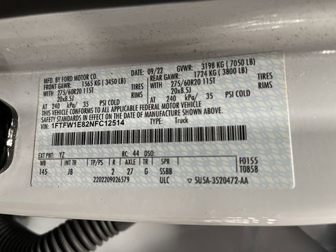 Used 2022 Ford F150 XL w/ STX Appearance Package image 28