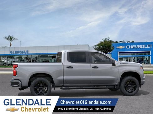 New 2026 Chevrolet Silverado 1500 Custom w/ Turbomax Blackout Package RWD image 5