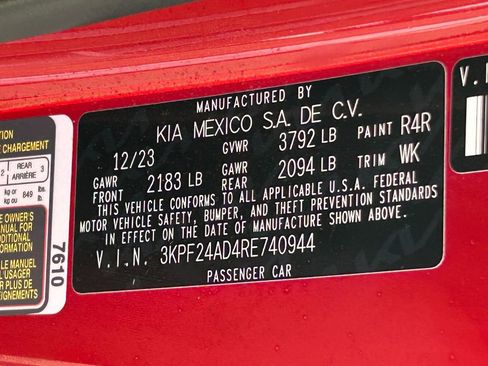 Used 2024 Kia Forte LXS w/ LXS Technology Package image 32