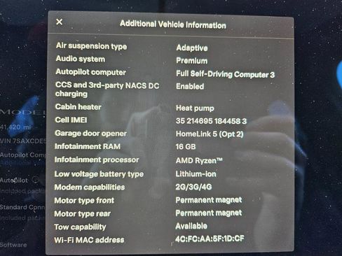 Used 2022 Tesla Model X image 3