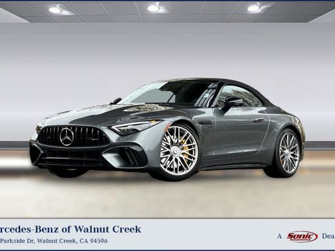 Used 2022 Mercedes-Benz SL 55 AMG 4MATIC image 1