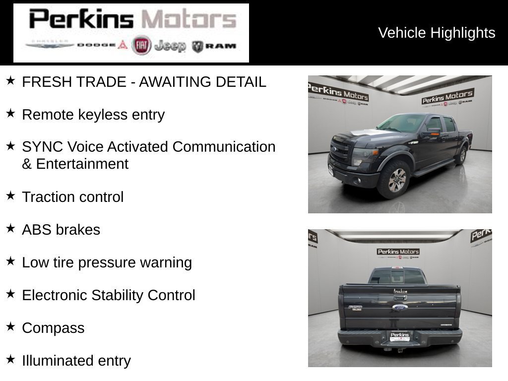 Used 2014 Ford F150 FX4 w/ Equipment Group 402A Luxury AWD/4WD image 6