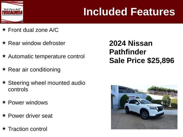 Used 2024 Nissan Pathfinder SV AWD/4WD image 12