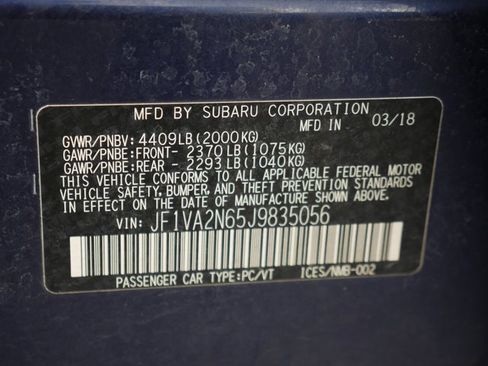 Used 2018 Subaru WRX STI w/ Popular Package #1 image 9