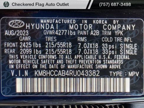 Used 2024 Hyundai Kona SEL w/ Convenience Package AWD/4WD image 28
