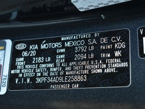 Used 2020 Kia Forte GT-Line FWD image 40