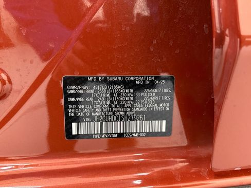 Certified 2025 Subaru Crosstrek 2.0i Premium image 26