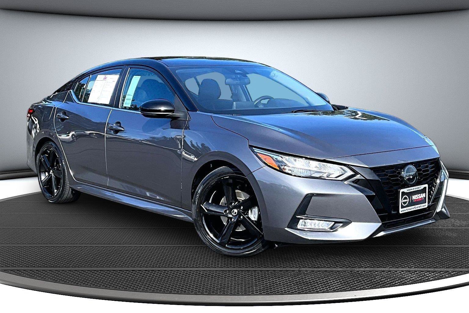Used 2023 Nissan Sentra SR w/ Midnight Edition Package FWD image 1