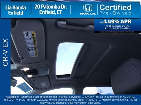 Certified 2024 Honda CR-V EX image 16