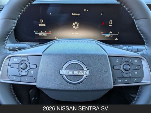 New 2026 Nissan Sentra SV w/ SV Convenience Package image 12