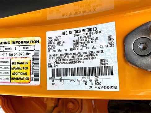 Used 2022 Ford Bronco Sport Badlands image 19