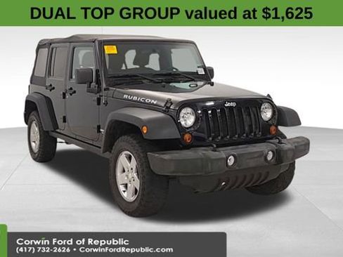 Used 2011 Jeep Wrangler Unlimited Rubicon w/ Dual Top Group image 1