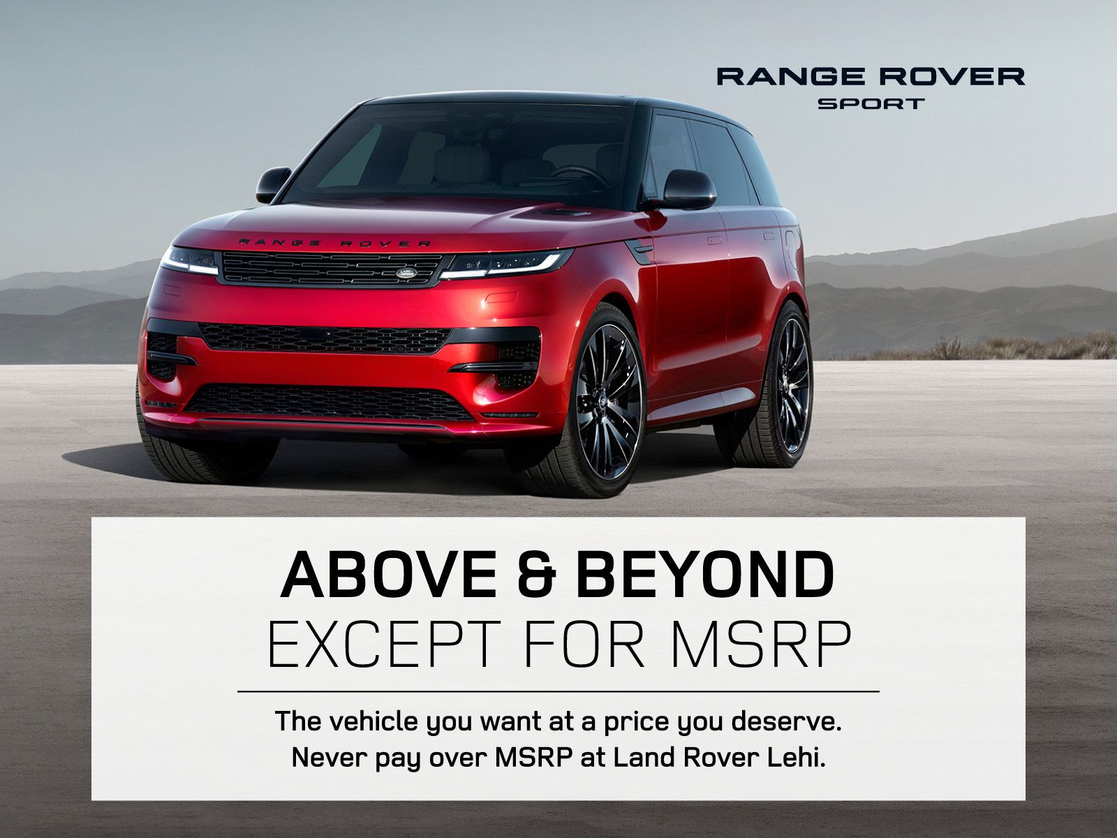 New 2026 Land Rover Range Rover Sport Dynamic SE AWD/4WD image 10