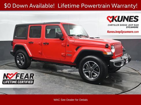 Used 2023 Jeep Wrangler Sahara image 1