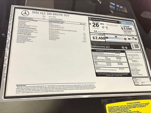 New 2026 Mercedes-Benz GLC 300 4MATIC image 18