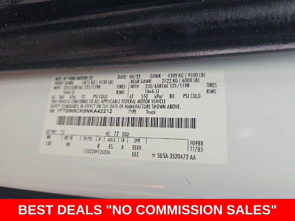Used 2022 Ford E-Transit Medium Roof RWD image 42