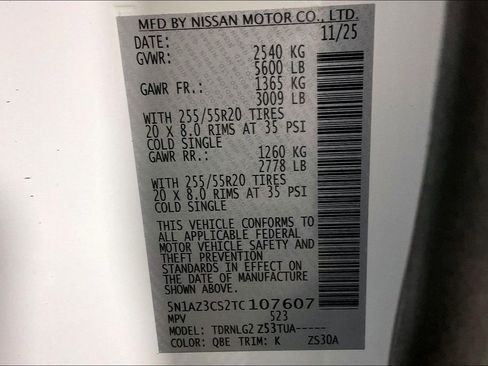 New 2026 Nissan Murano SL image 27