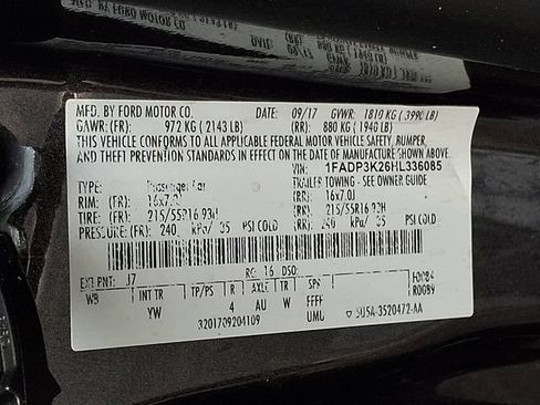 Used 2017 Ford Focus SE FWD image 26