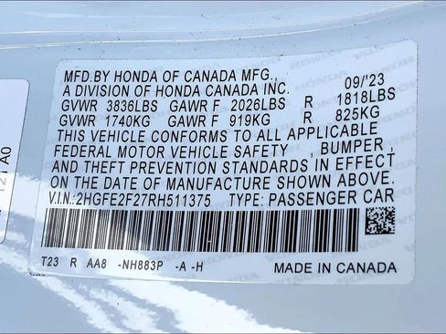 Used 2024 Honda Civic LX image 36