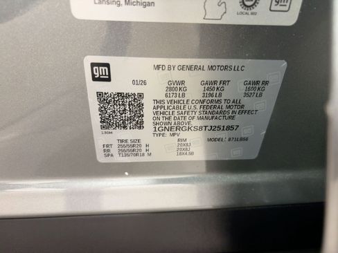 New 2026 Chevrolet Traverse LT w/ Sun and Wheel Package image 20