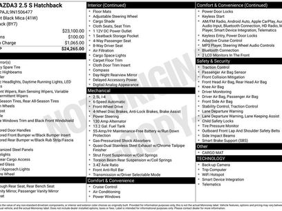 Used 2022 MAZDA MAZDA3 s