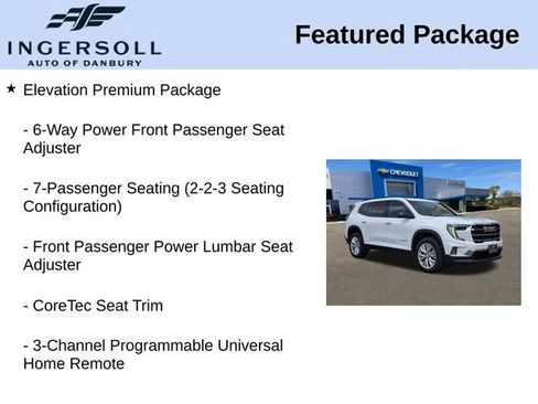 Used 2026 GMC Acadia Elevation w/ Elevation Premium Package AWD/4WD image 15