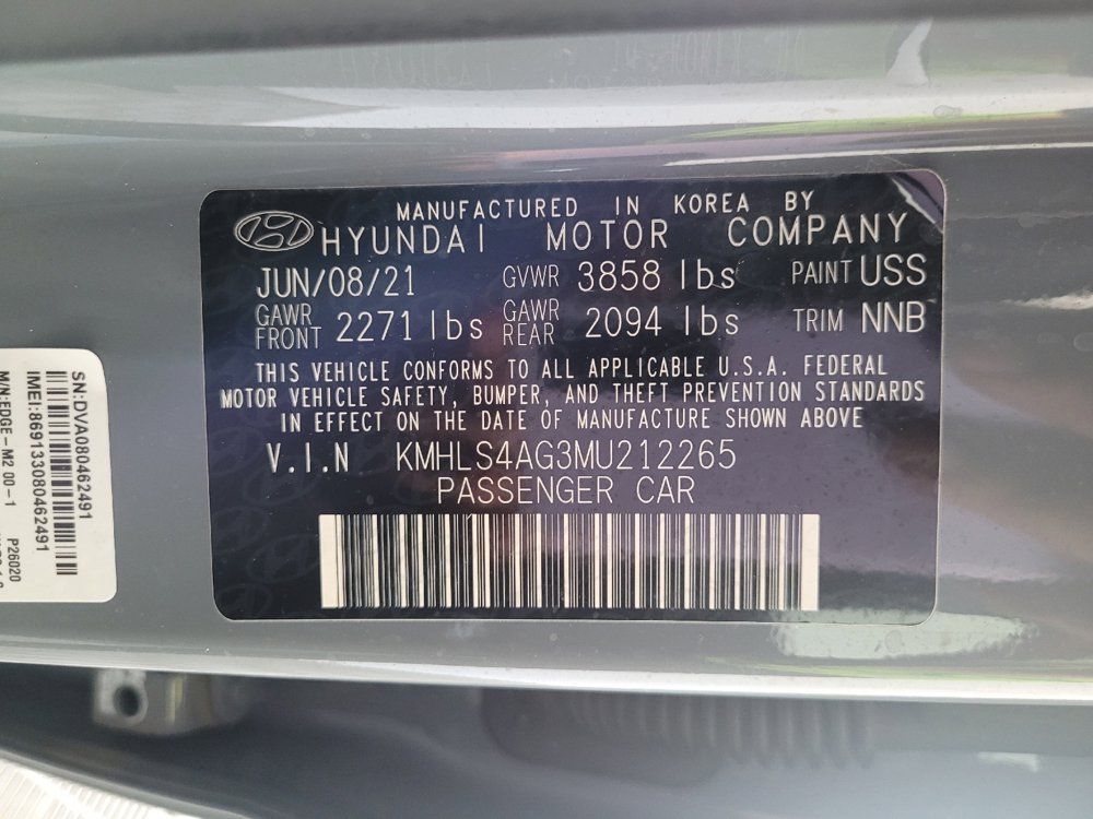 Used 2021 Hyundai Elantra SEL w/ Convenience Package FWD image 33
