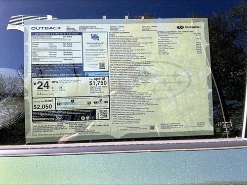 New 2026 Subaru Outback Touring XT AWD/4WD image 12
