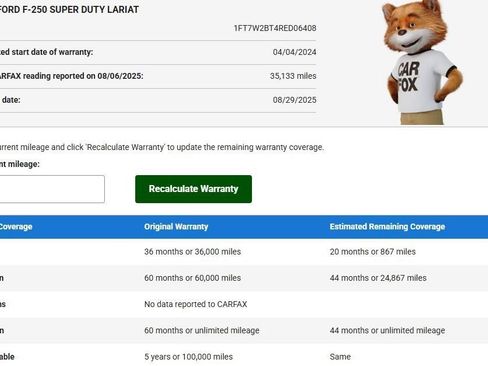 Used 2024 Ford F250 Lariat w/ Black Appearance Package image 66