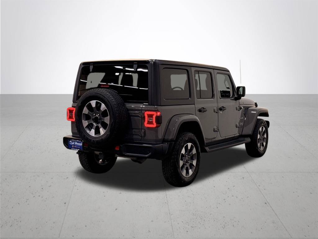 Used 2021 Jeep Wrangler Unlimited Sahara w/ Uconnect 4C Nav & Sound Group AWD/4WD image 10