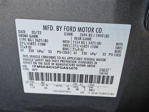 Used 2023 Ford Explorer ST-Line image 27