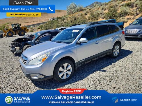 Used 2012 Subaru Outback 2.5i Premium w/ All-Weather Pkg AWD/4WD image 1
