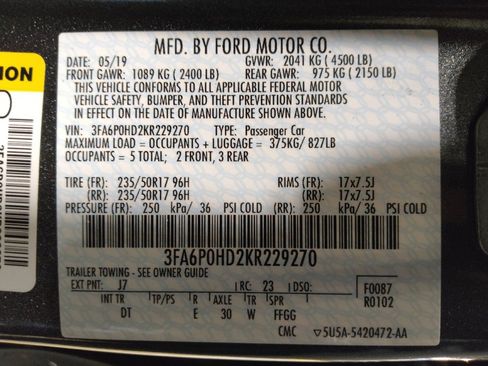 Used 2019 Ford Fusion SE image 33