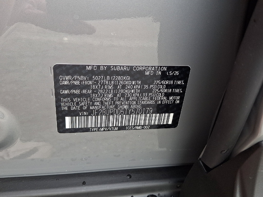 New 2026 Subaru Outback Limited AWD/4WD image 15