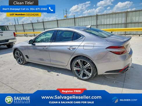 Used 2025 Genesis G70 2.5T w/ Sport Prestige Package RWD image 3