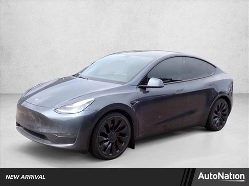 Used 2021 Tesla Model Y Performance AWD/4WD image 1