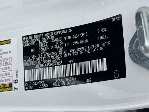 Certified 2025 Toyota Land Cruiser 1958 AWD/4WD image 31