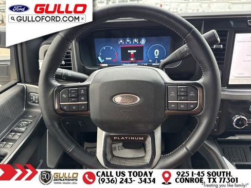 Certified 2024 Ford F350 Platinum w/ Tremor Off-Road Package AWD/4WD image 14