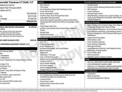 Used 2023 Chevrolet Traverse LT image 3